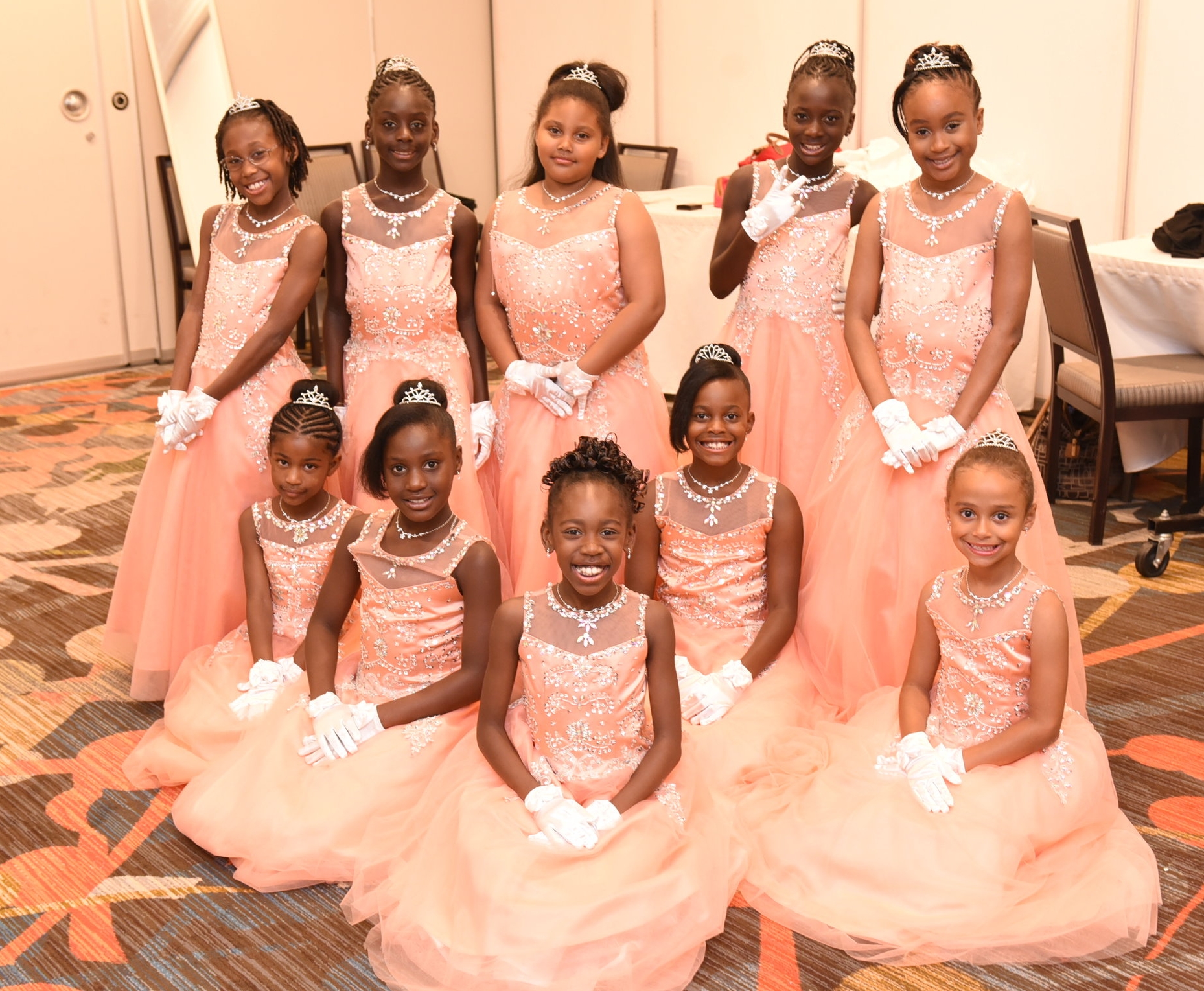 The Junior girls