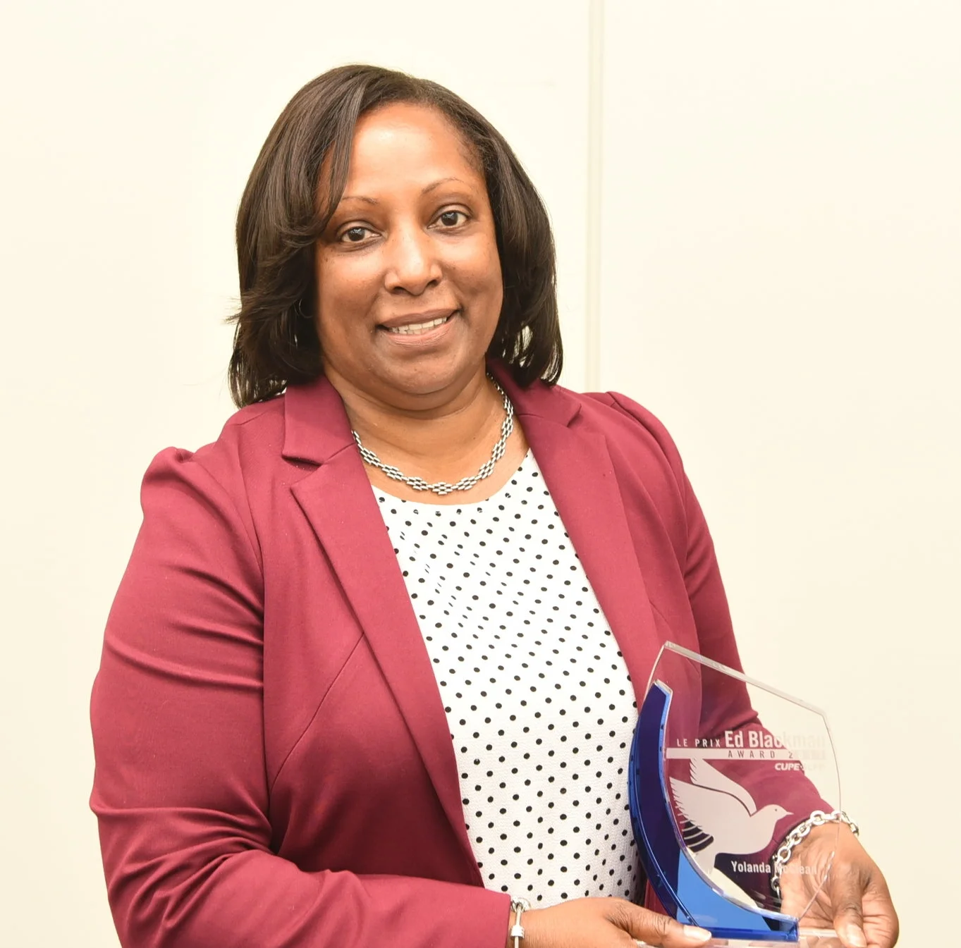 Union leader recognized with Ed Blackman award