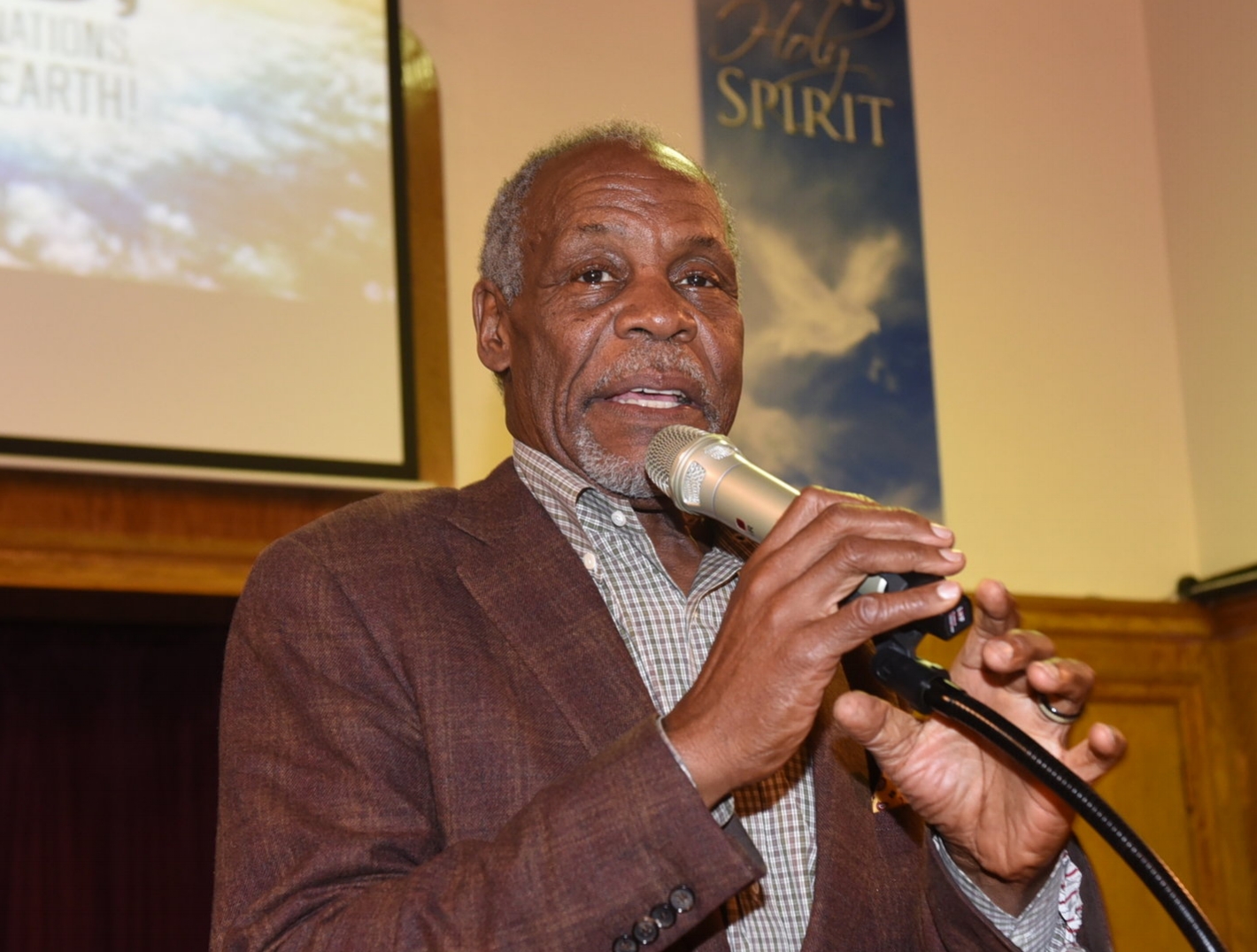 Danny Glover warns of challenging times for minorities
