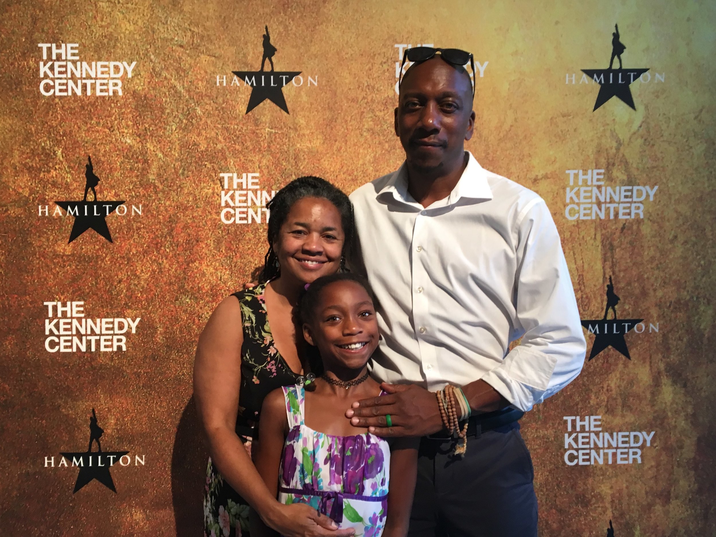 Jo-Anne Henry-Bent with her husband Troy Bent & their daughter Lani