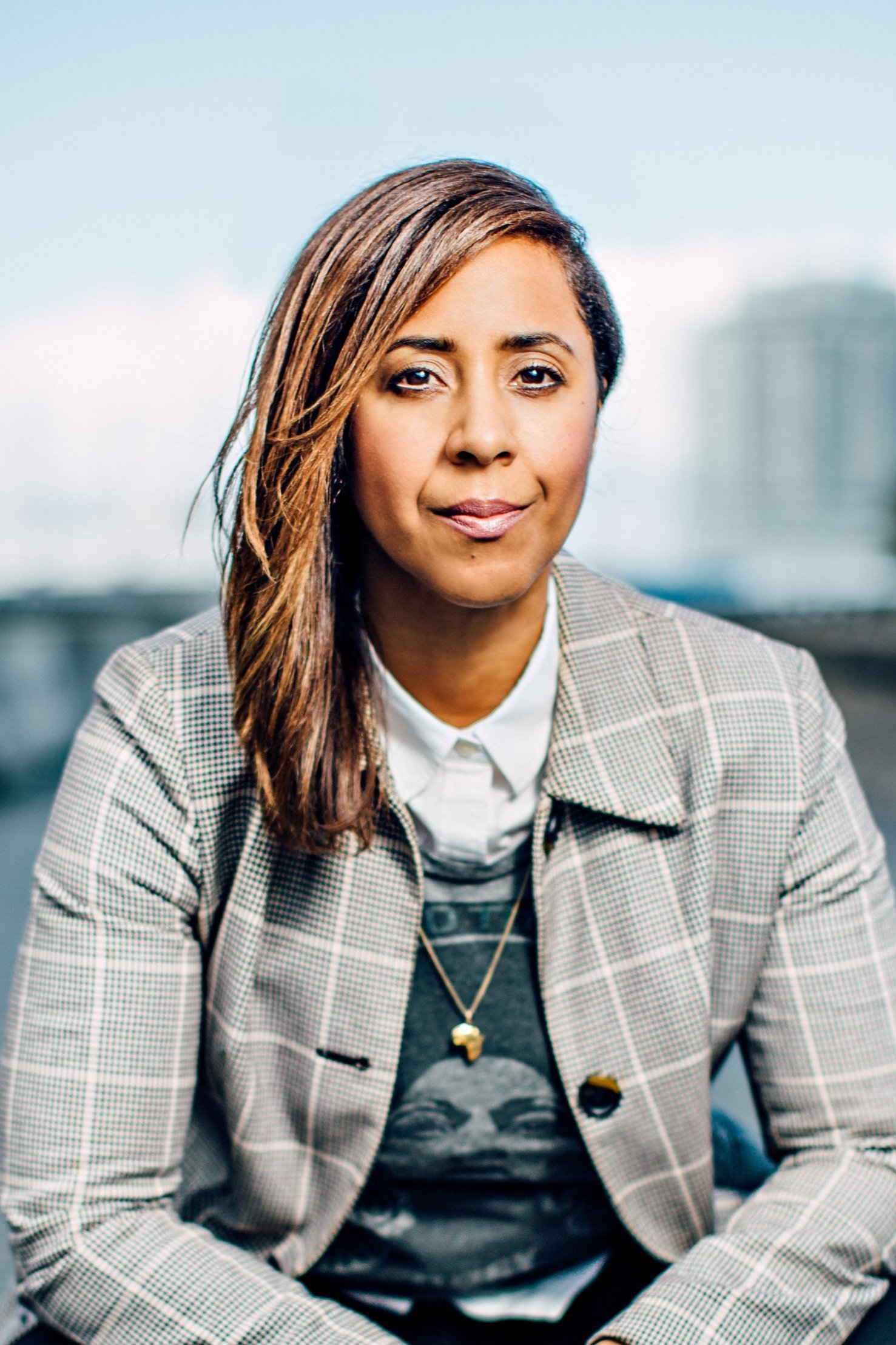 Stephanie Allen leading Vancouver Hogan's Alley revival