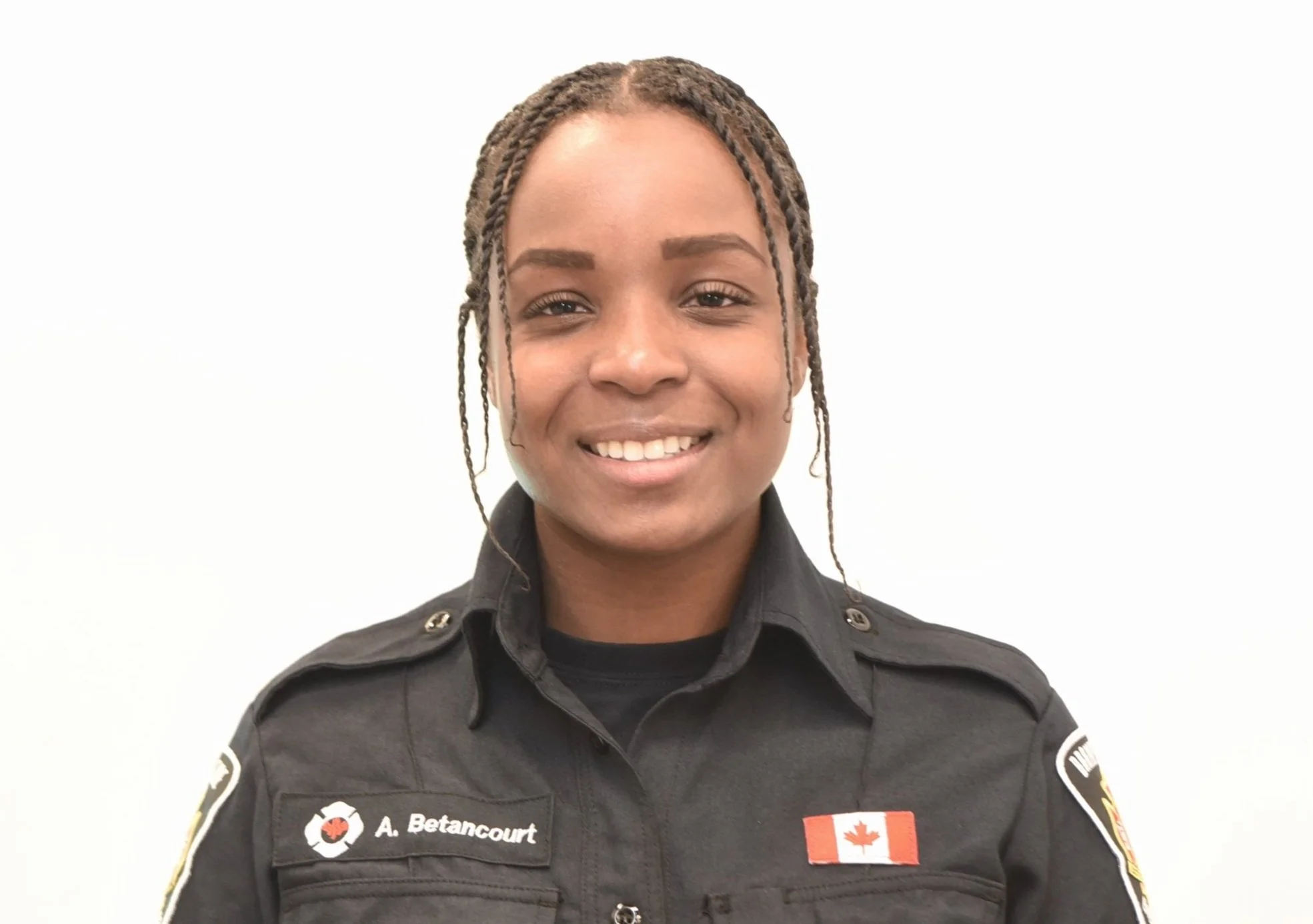 Alex Betancourt is Brampton's first Black woman firefighter