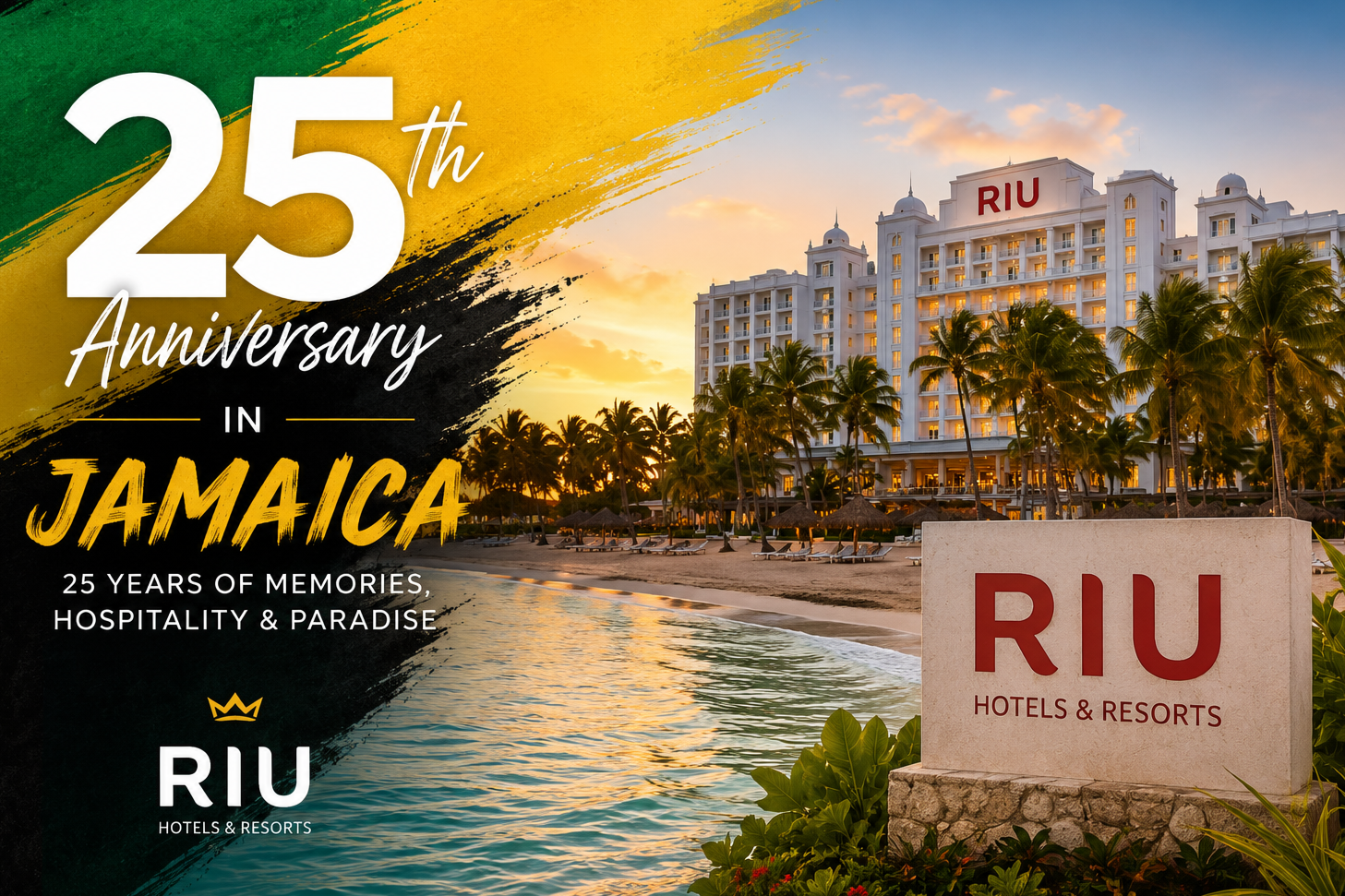 RIU celebrates 25 years of growth, partnership and confidence in Jamaica