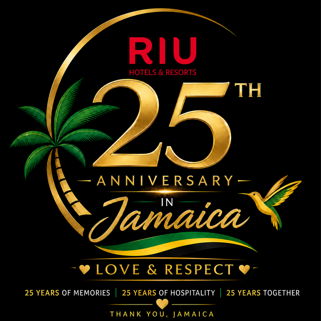 RIU celebrates 25 years of growth, partnership and confidence in Jamaica
