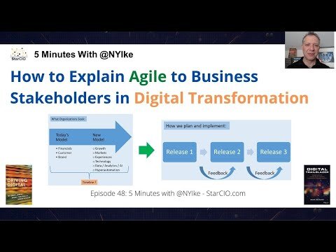 How to Explain Agile to Business Stakeholders in Digital Transformation- Episode 48