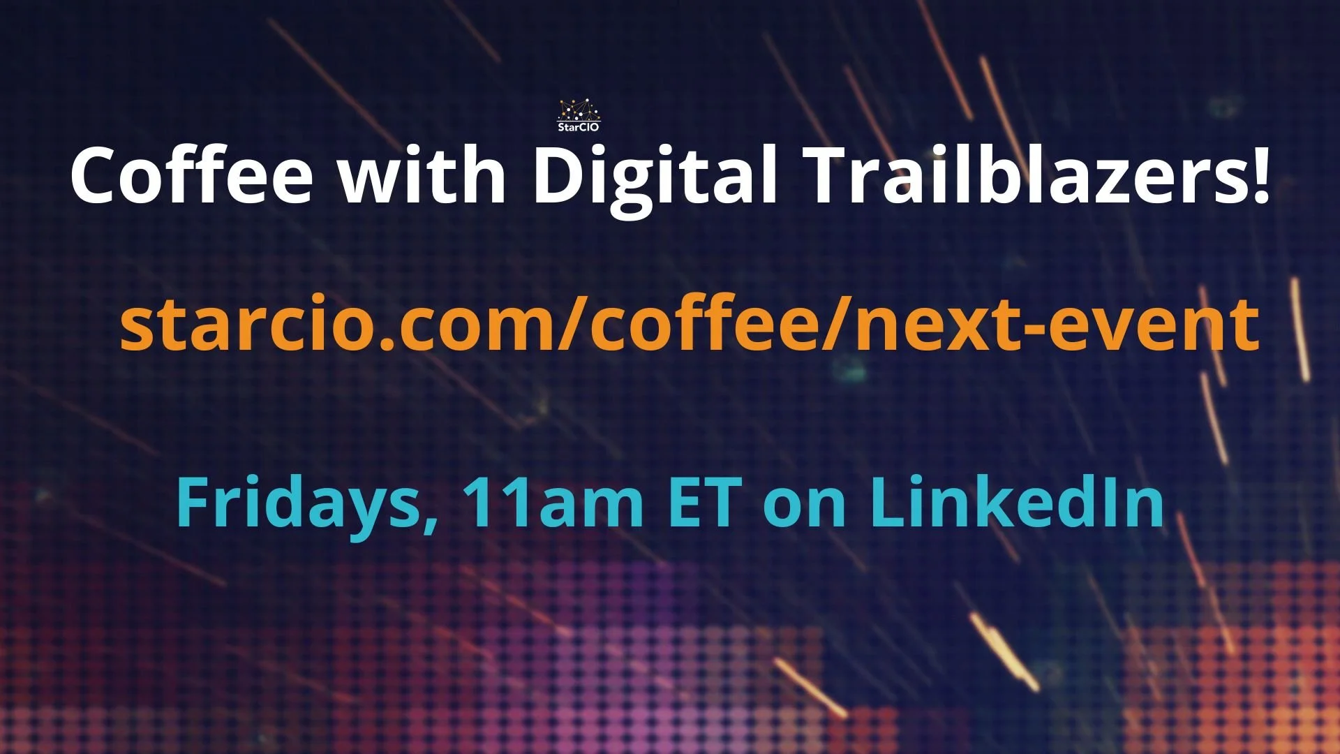 Coffee with Digital Trailblazers - LinkedIn Audio Event