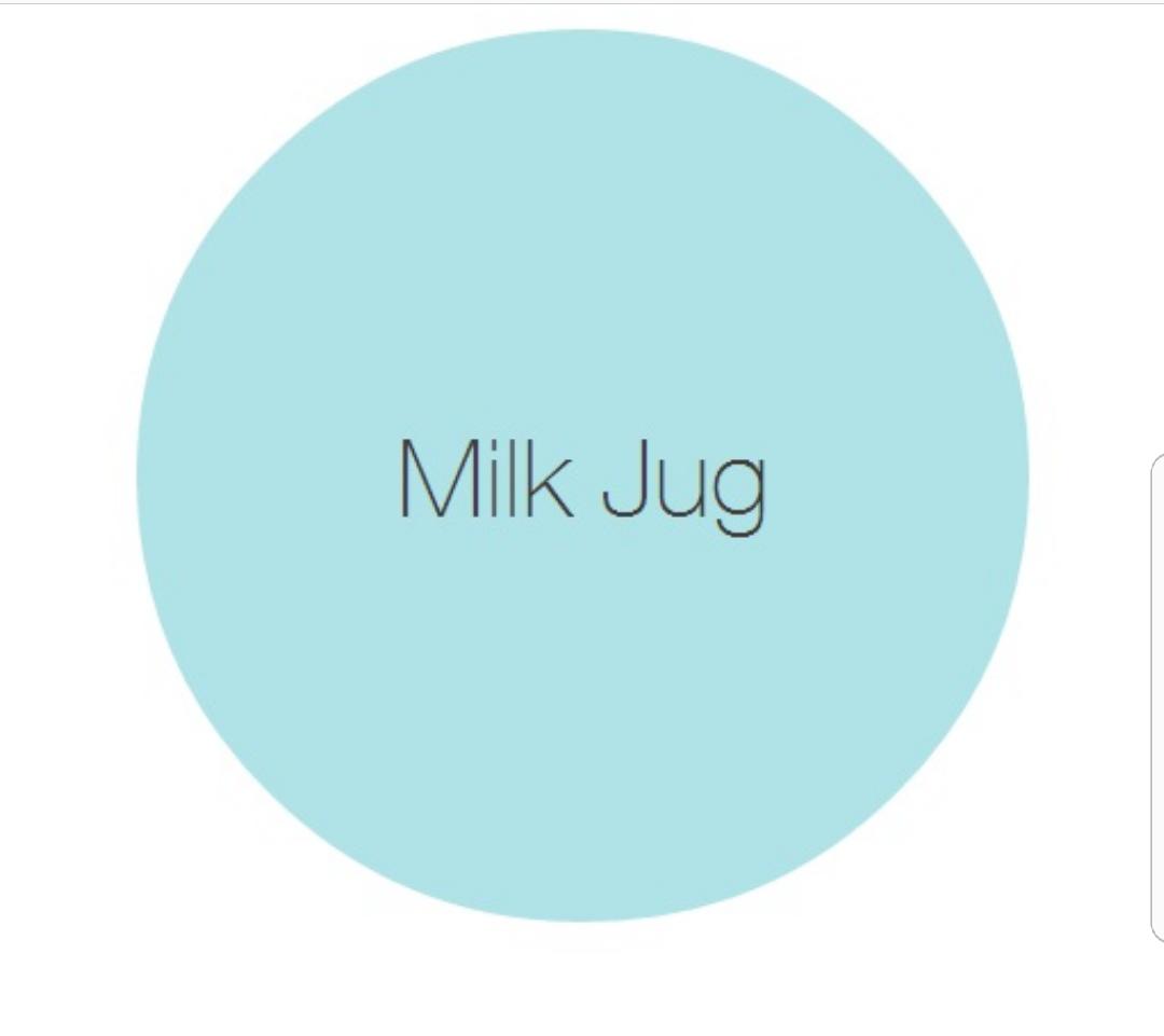 Milk jug for the walls