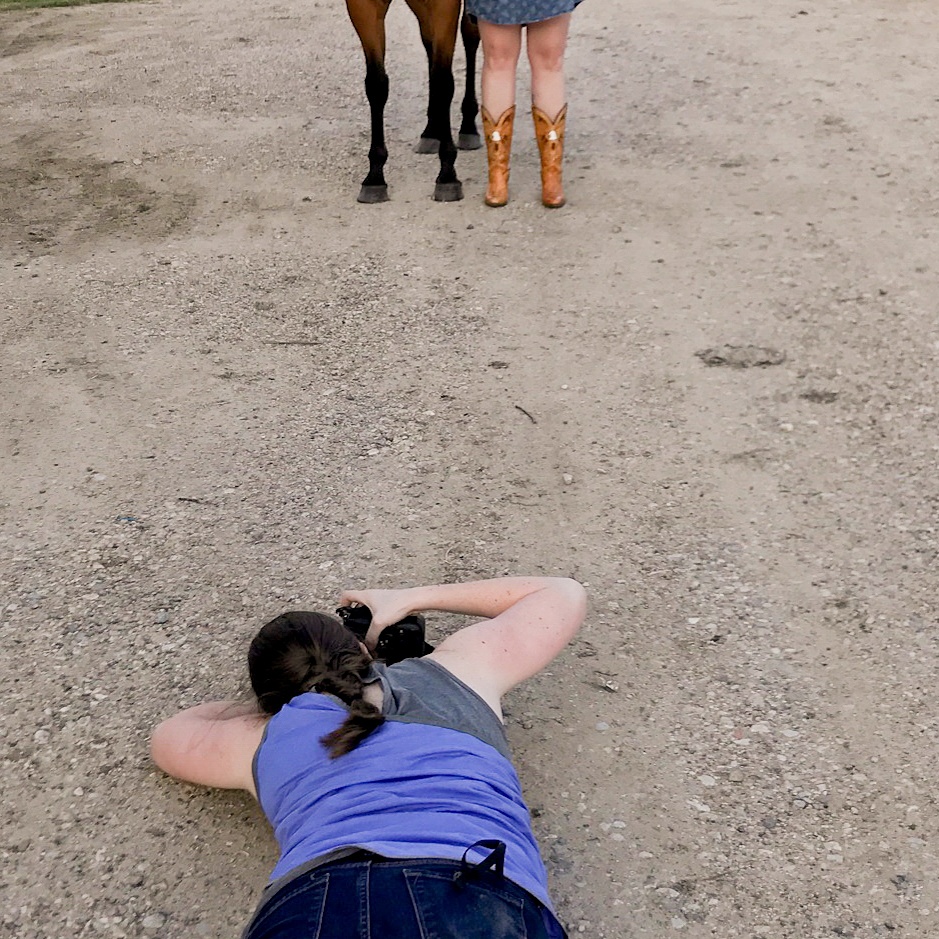 I got on the ground...a lot.