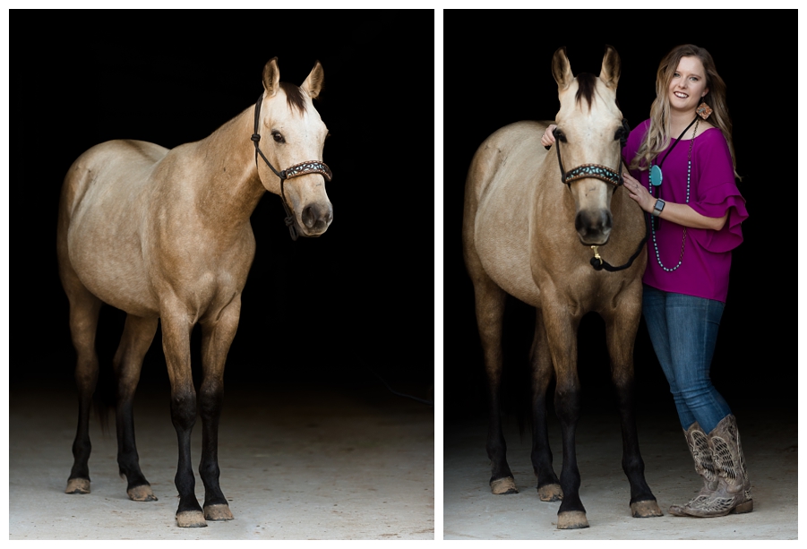 Kristyn & RC | North Texas Equine Portrait Session | The Equestrian Center of Aurora Vista