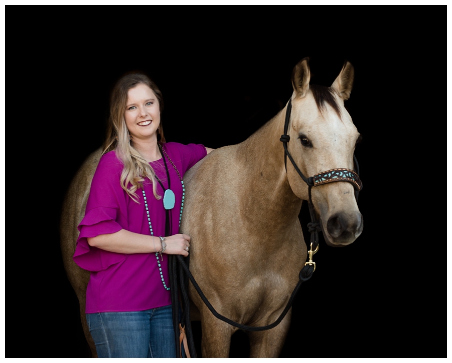 Kristyn & RC | North Texas Equine Portrait Session | The Equestrian Center of Aurora Vista