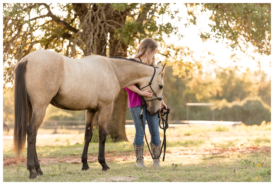 Kristyn & RC | North Texas Equine Portrait Session | The Equestrian Center of Aurora Vista