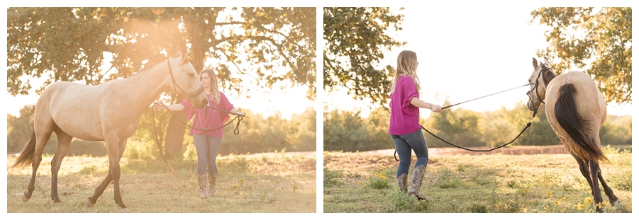 Kristyn & RC | North Texas Equine Portrait Session | The Equestrian Center of Aurora Vista