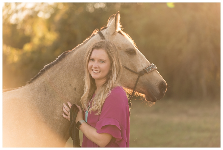 Kristyn & RC | North Texas Equine Portrait Session | The Equestrian Center of Aurora Vista