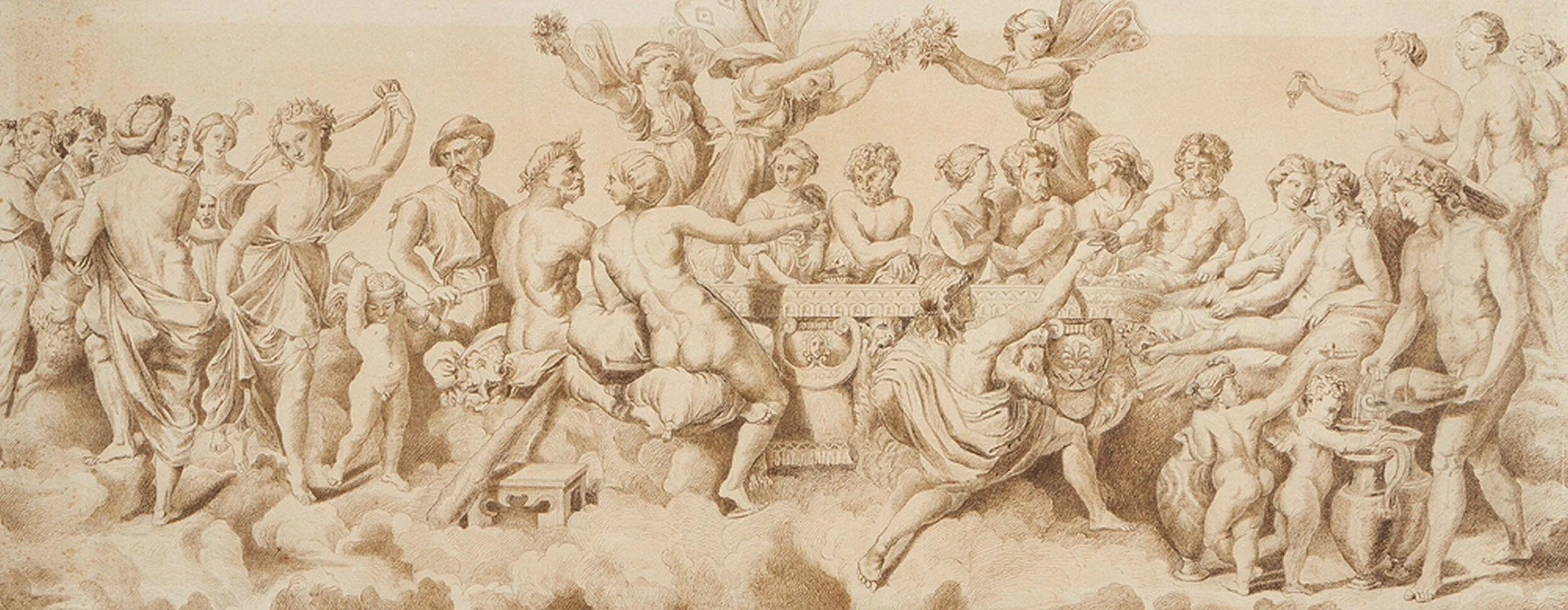 Banquet of Psyche and Cupid (after Raphaello)