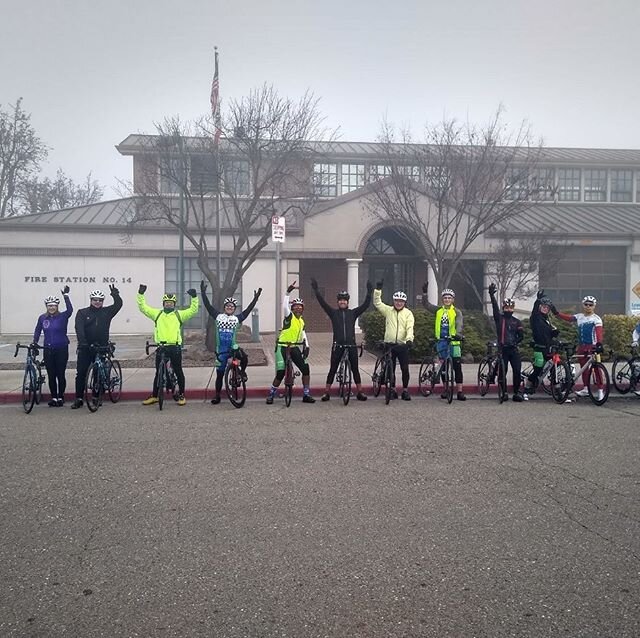 It was a cold and foggy weekend! But not cold enough to keep these faithful riders away from yesterday&rsquo;s LSD!