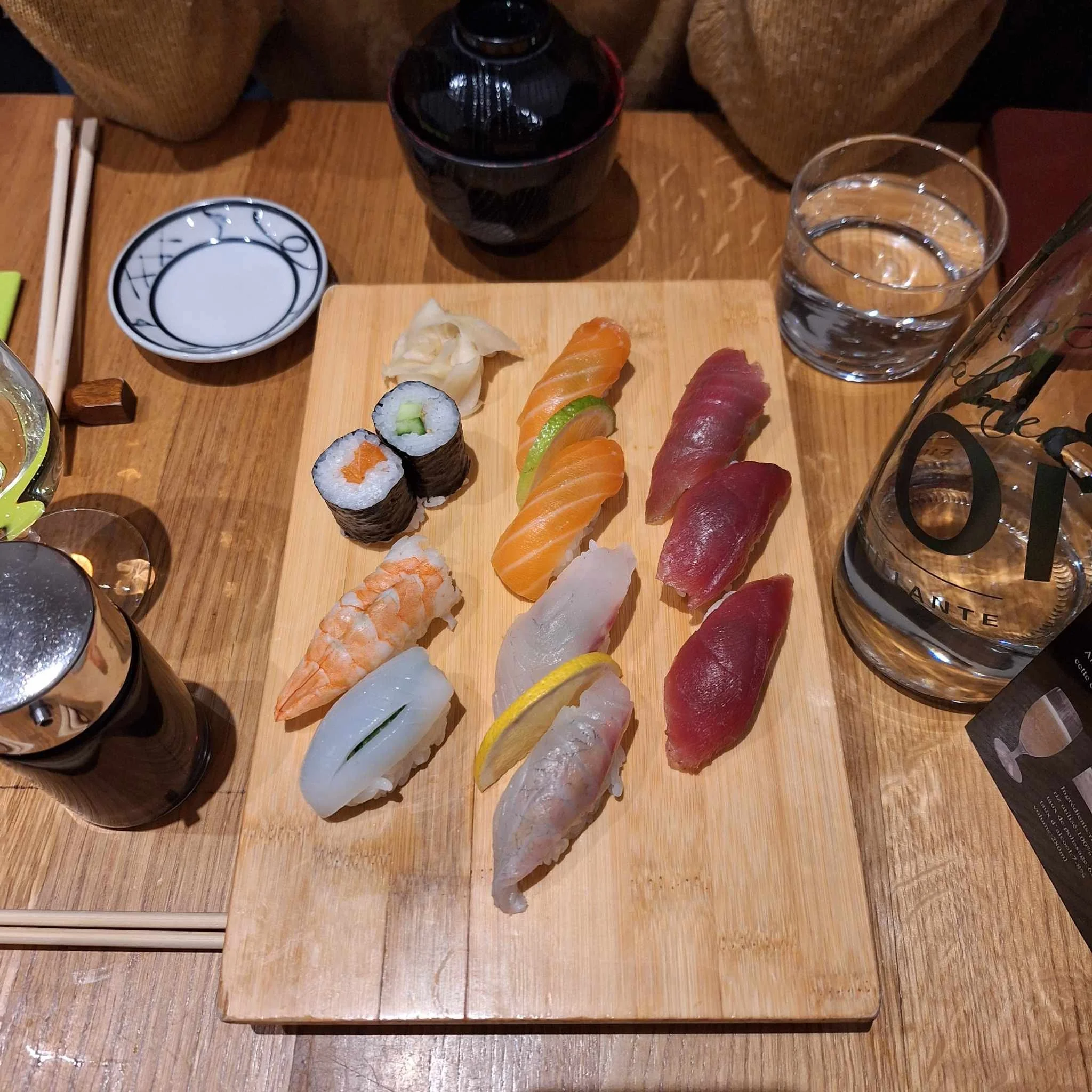 Sushi with Alice next to Comedie Francaise - Nov 2023