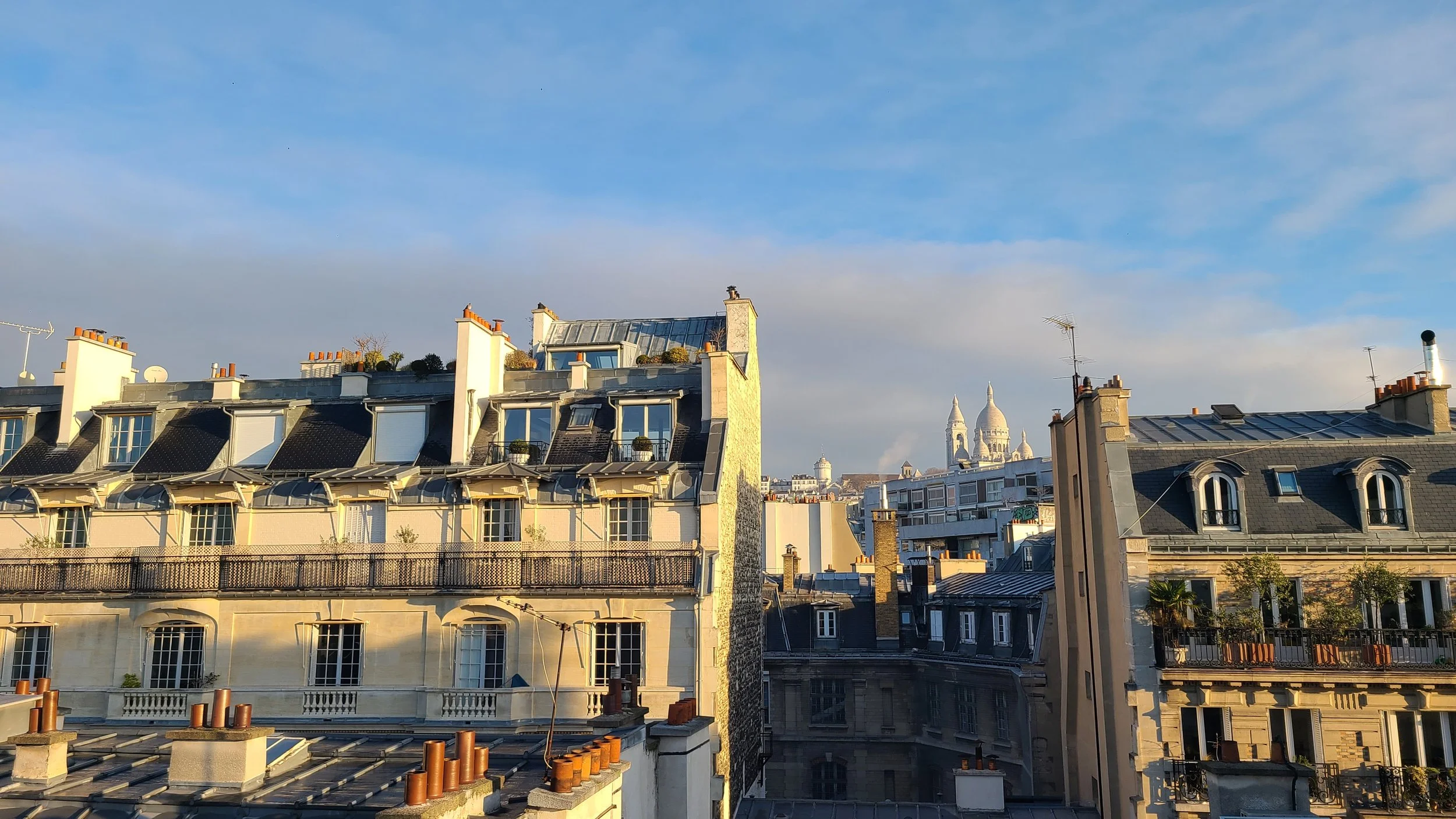 View from our Paris flat