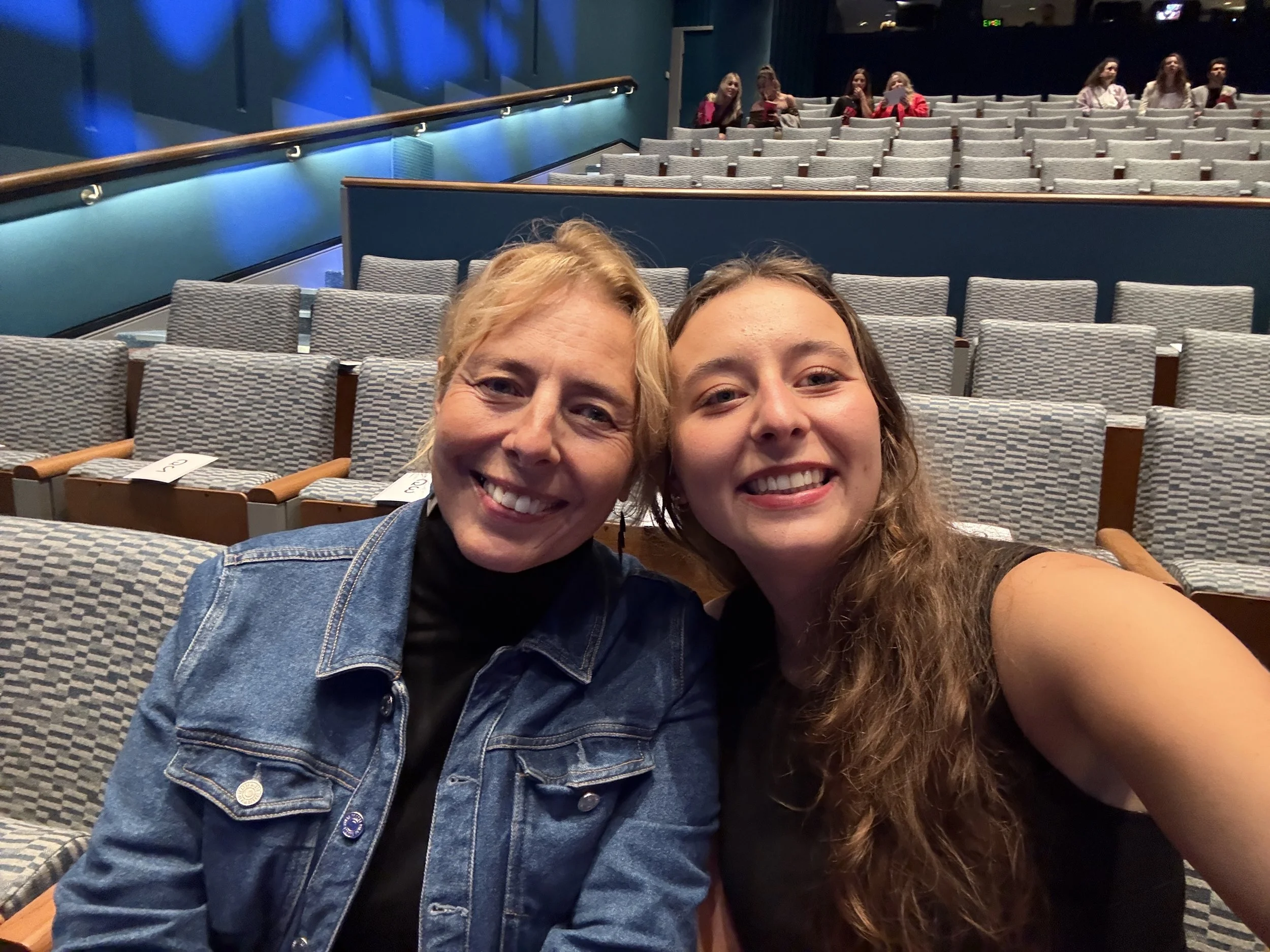 Alice and Brigitte at the Girl-Friend Premiere