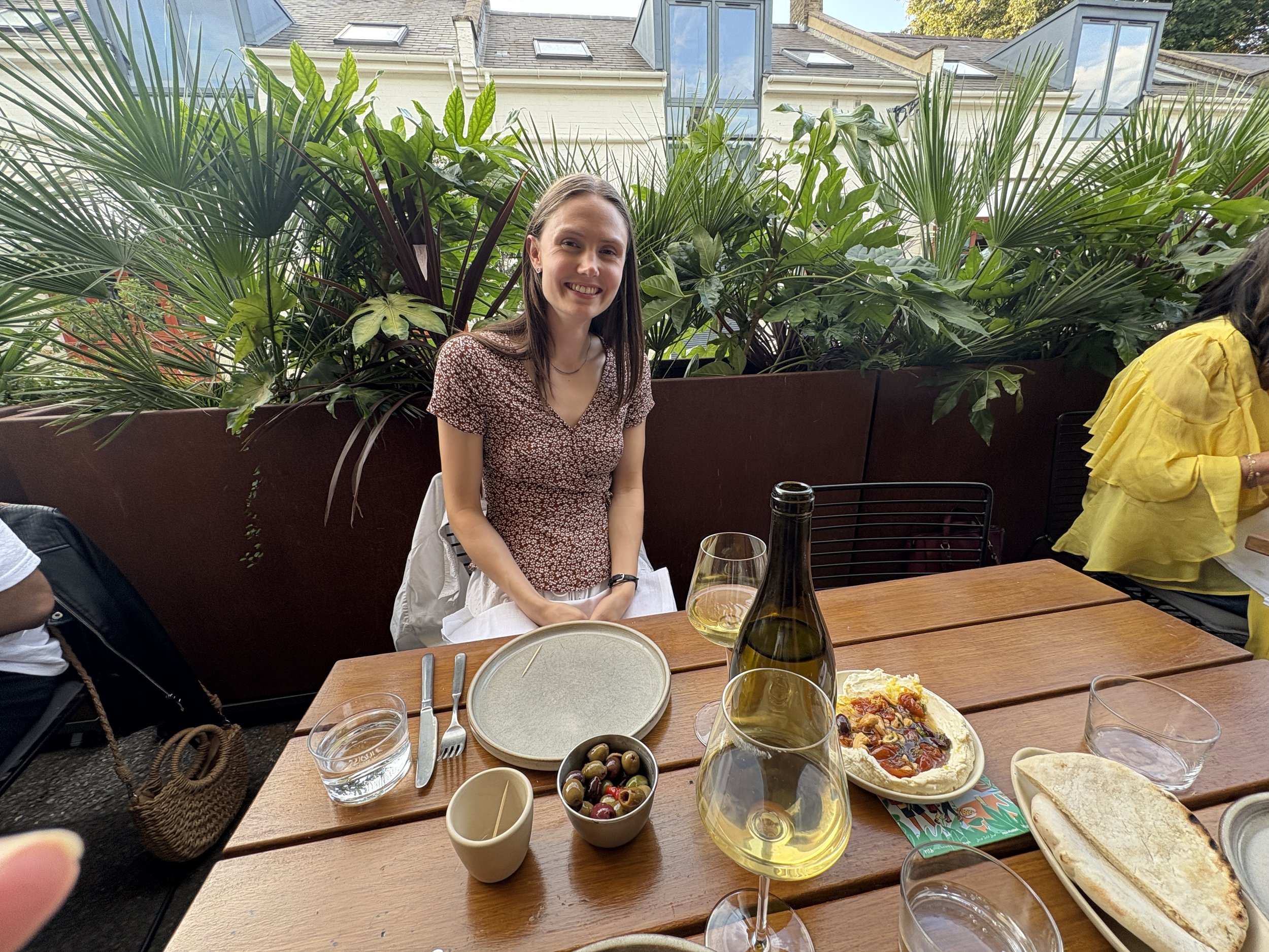 Our niece Natasha on her way to Australia