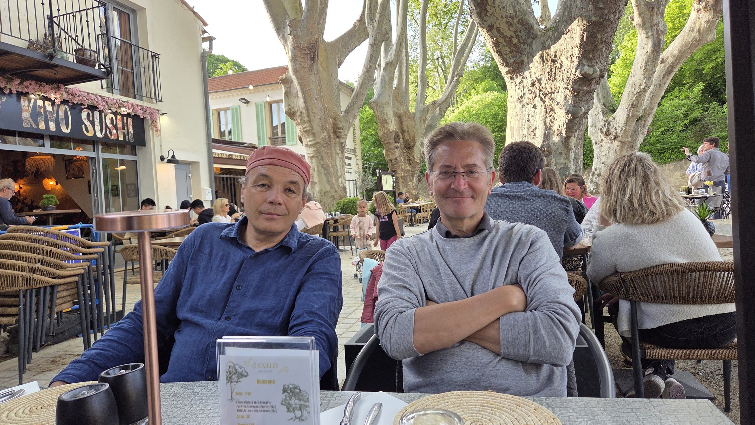 Etienne & Laurent a Cucuron