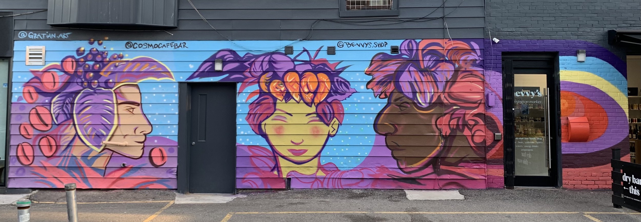 Bevvy's Shop Mural, 2025