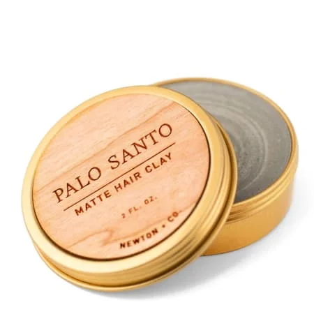 NEWTON + Co.- Palo Santo Matte Hair Clay 2oz