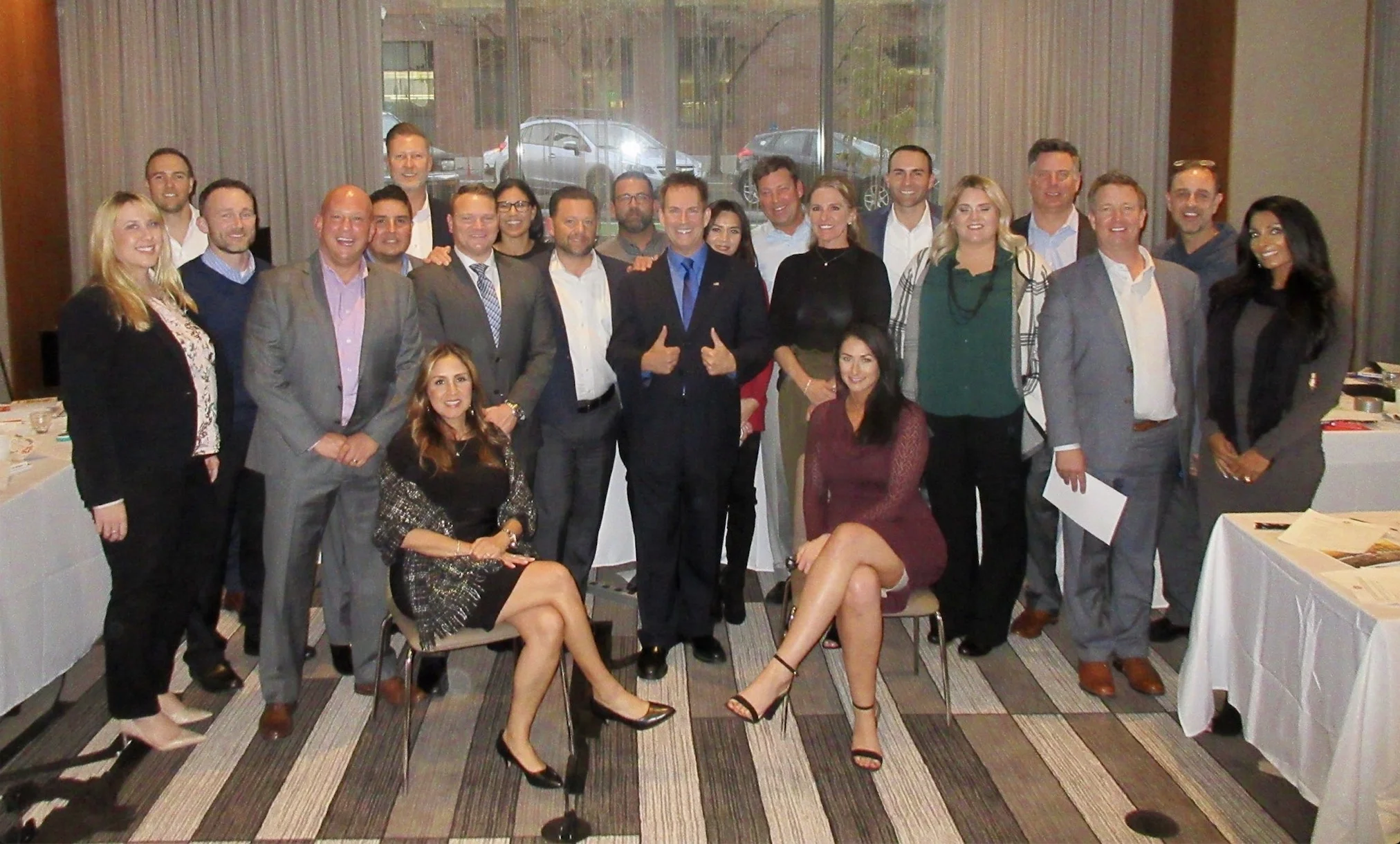 Ted Ings with the Permplate team at their training session in Salt Lake City, Utah.