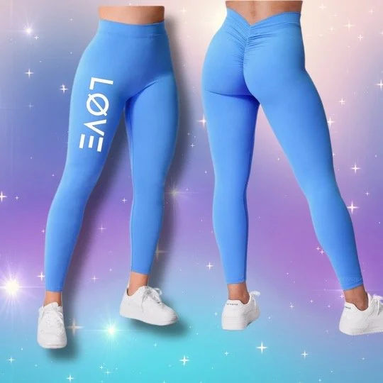 baby blue scrunch leggings 💙