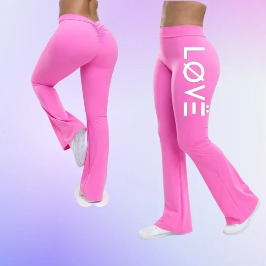 Scrunch leggings in hot pink💕