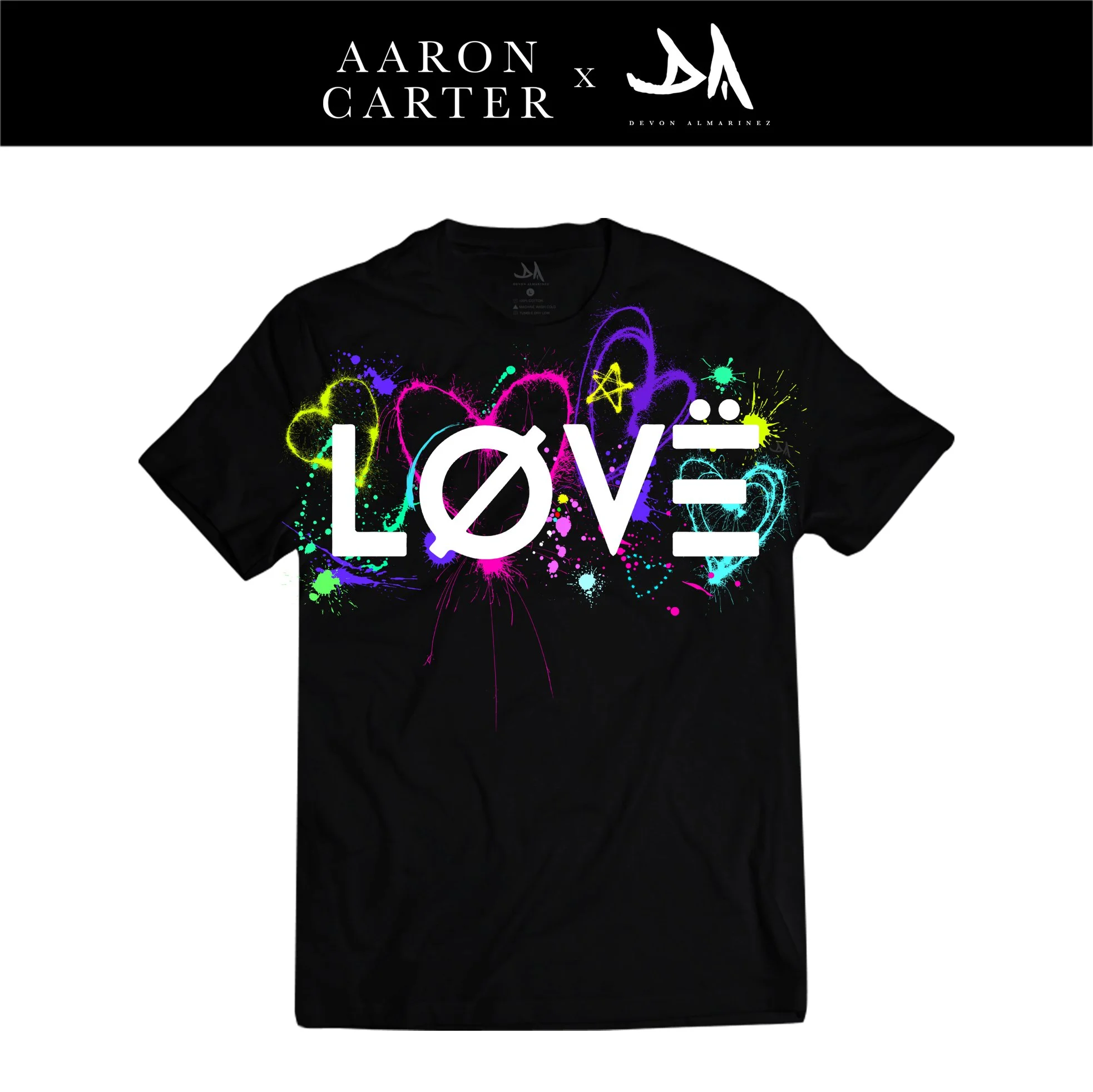 LØVË art DA x  AC shirt mens/womens