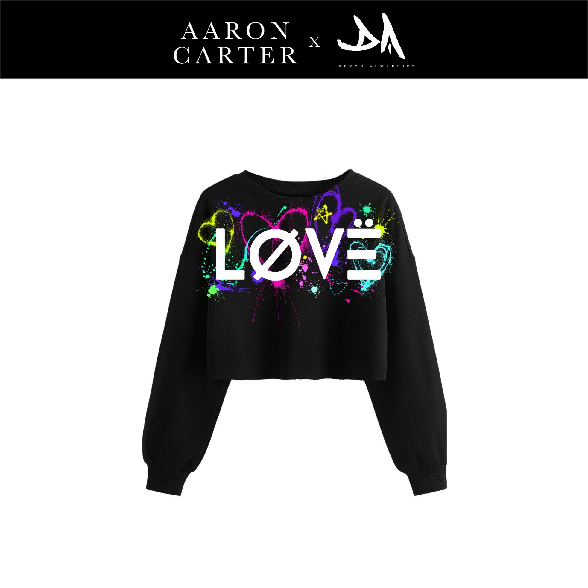 LØVË crop top long sleeve DA x AC