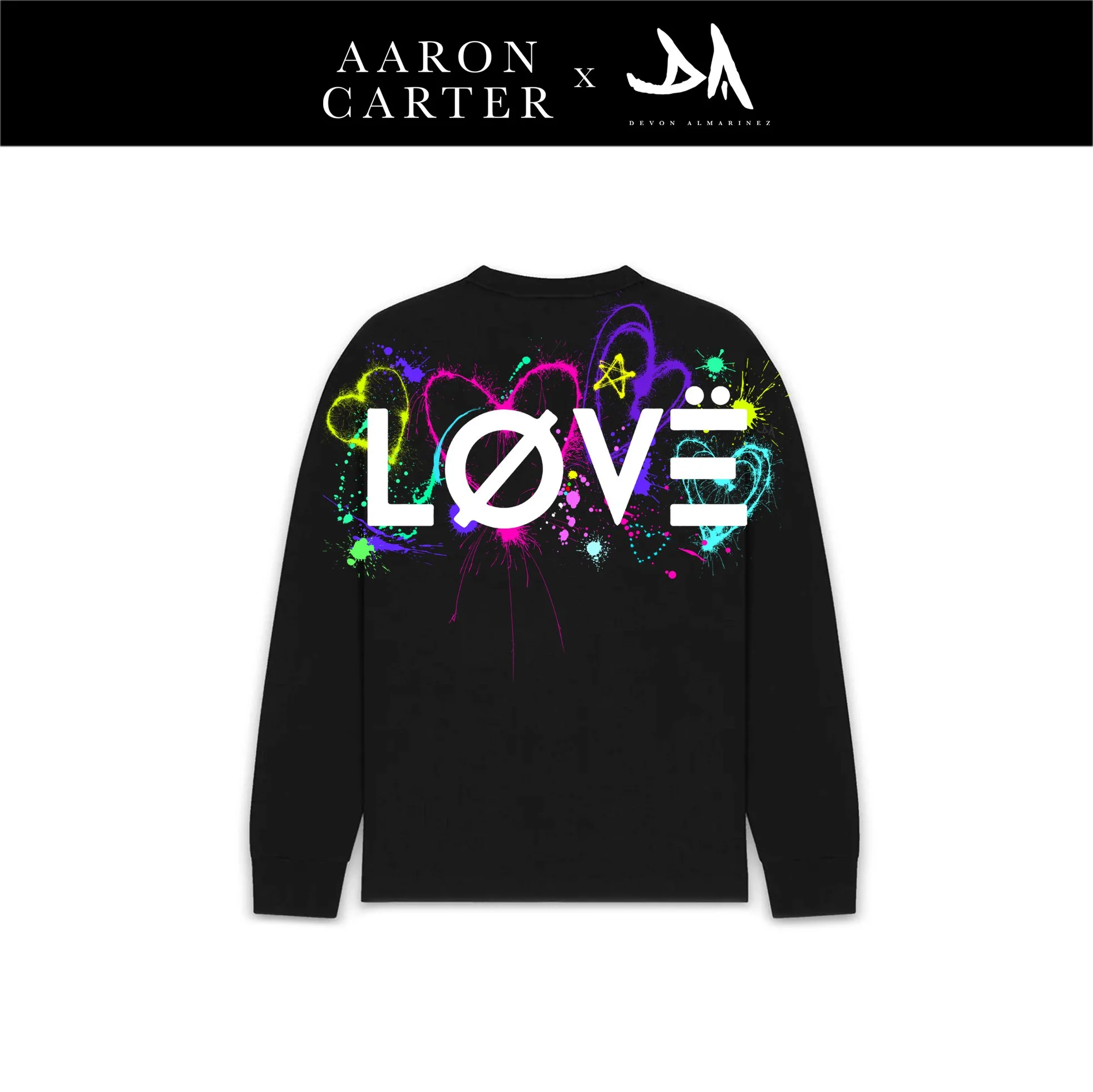 LØVË art DA x Ac crewneck