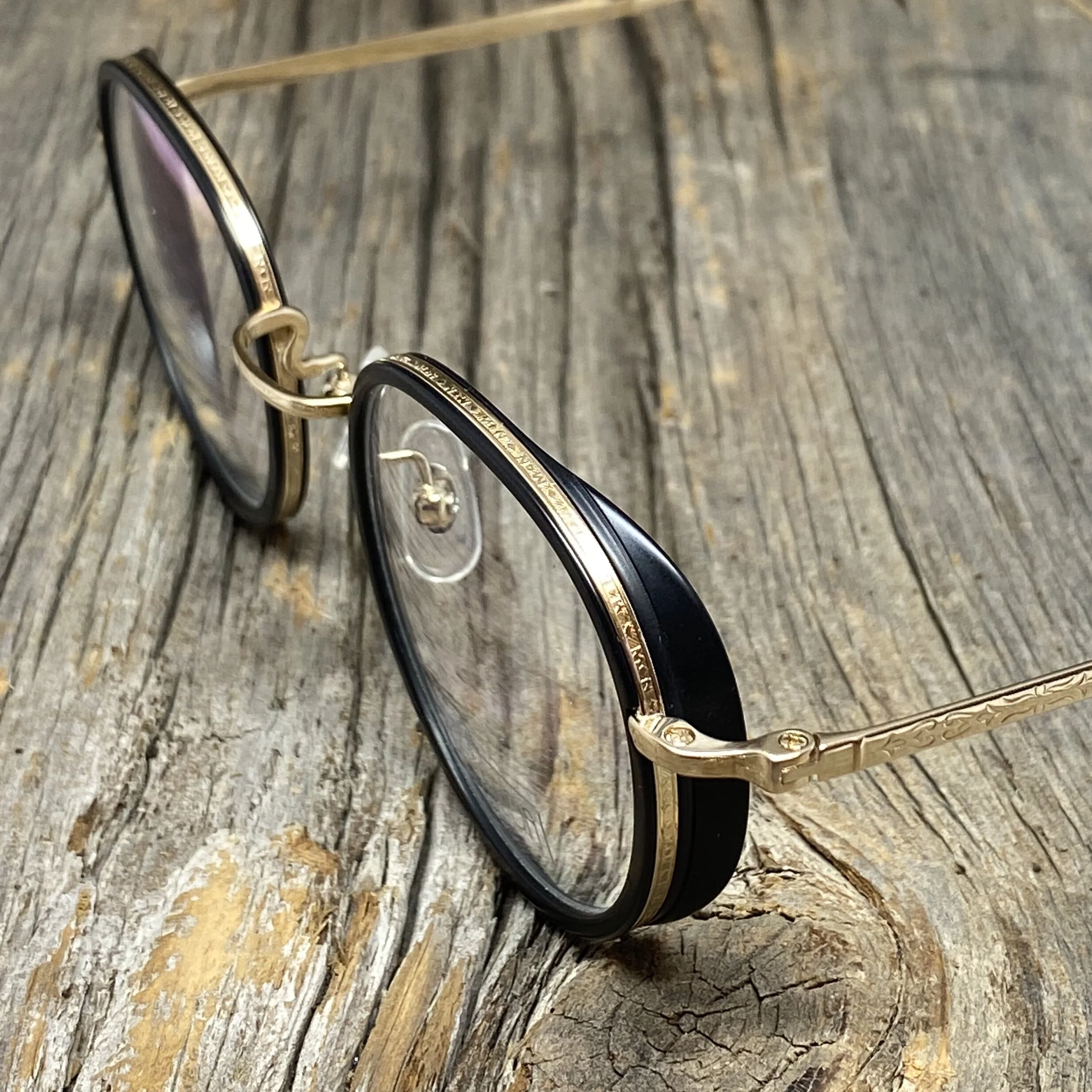MATSUDA M3063 BG-MBK BRUSHED GOLD MATTE BLACK/ 47/21/145 — Kims