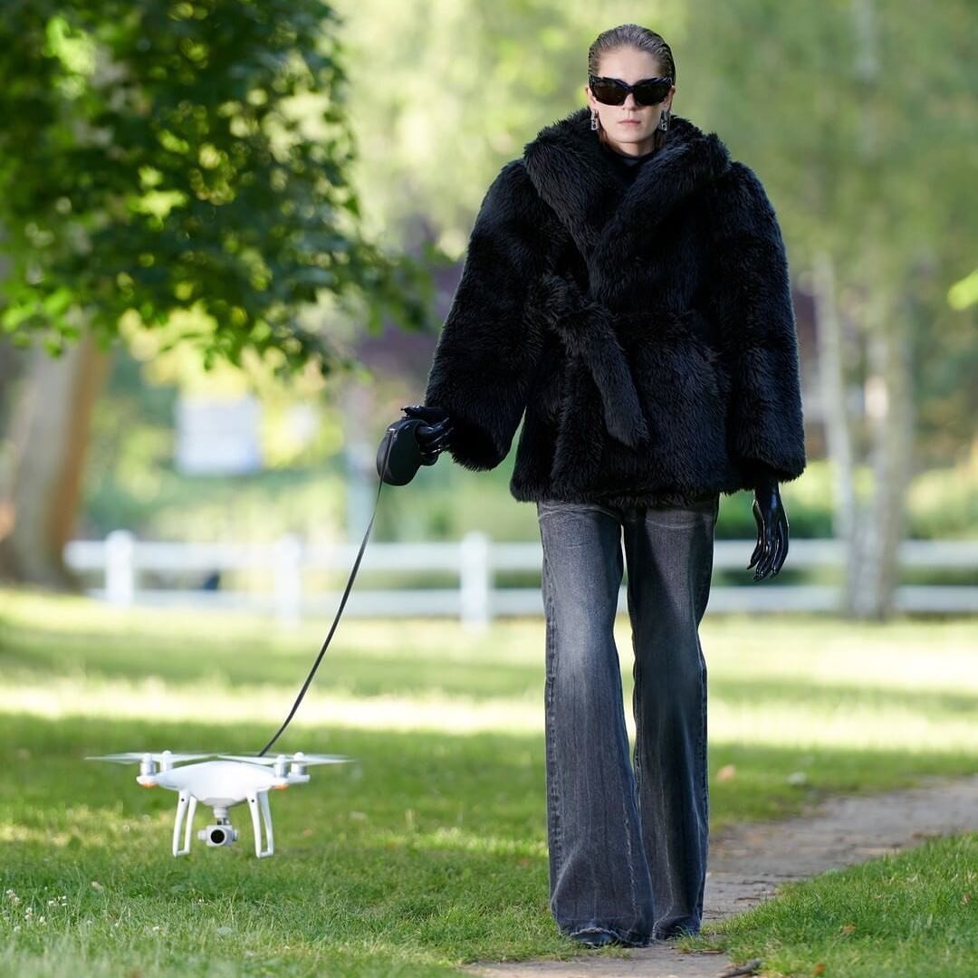 Even if you&rsquo;re taking your drone for a walk, do it in style. @balenciaga