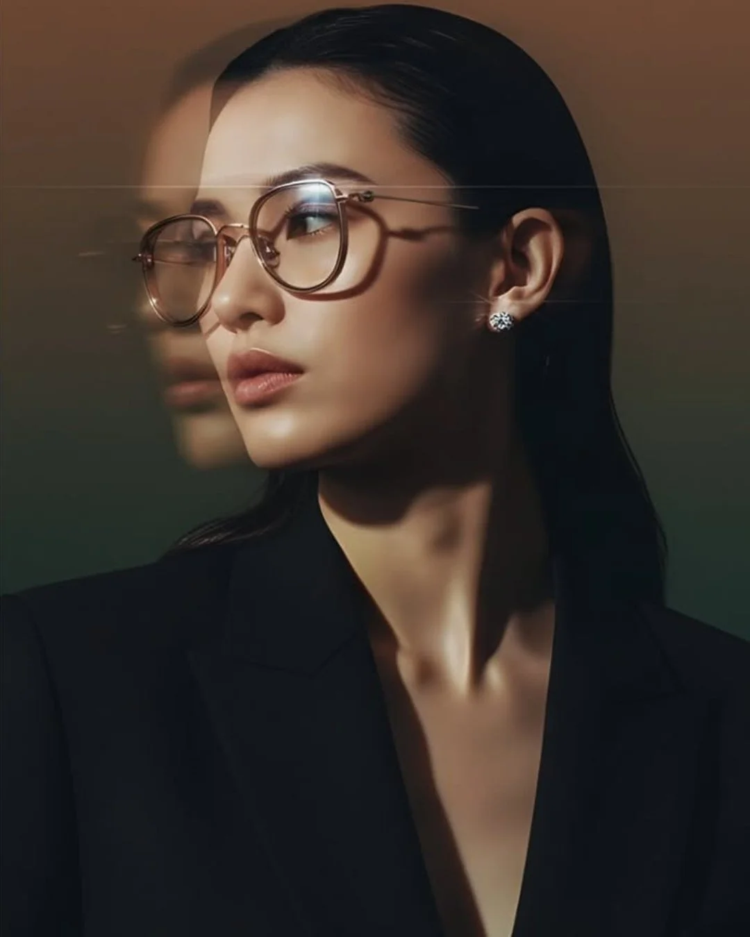 Office outfit looks simple&hellip;
until the glasses go on.

The Kio Yamato KP-284U adds that final touch.

Petite aviator design with lightweight titanium comfort.

Subtle, but it changes the look.

#KioYamato
#OfficeFashion
#GlassesStyle
#TitaniumF