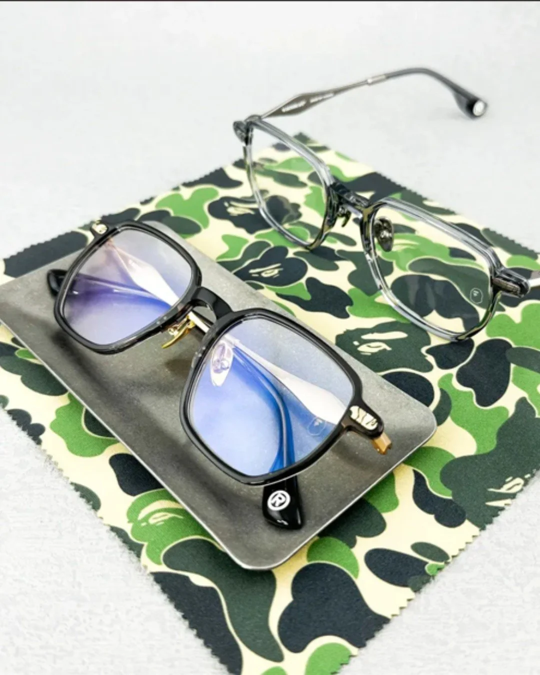 You know it&rsquo;s good when even the packaging feels collectible.

BAPE&reg; Eyewear available at KIM&rsquo;S Optical.

#BAPE #ABathingApe #KIMSOptical #DesignerEyewear #StreetwearCulture