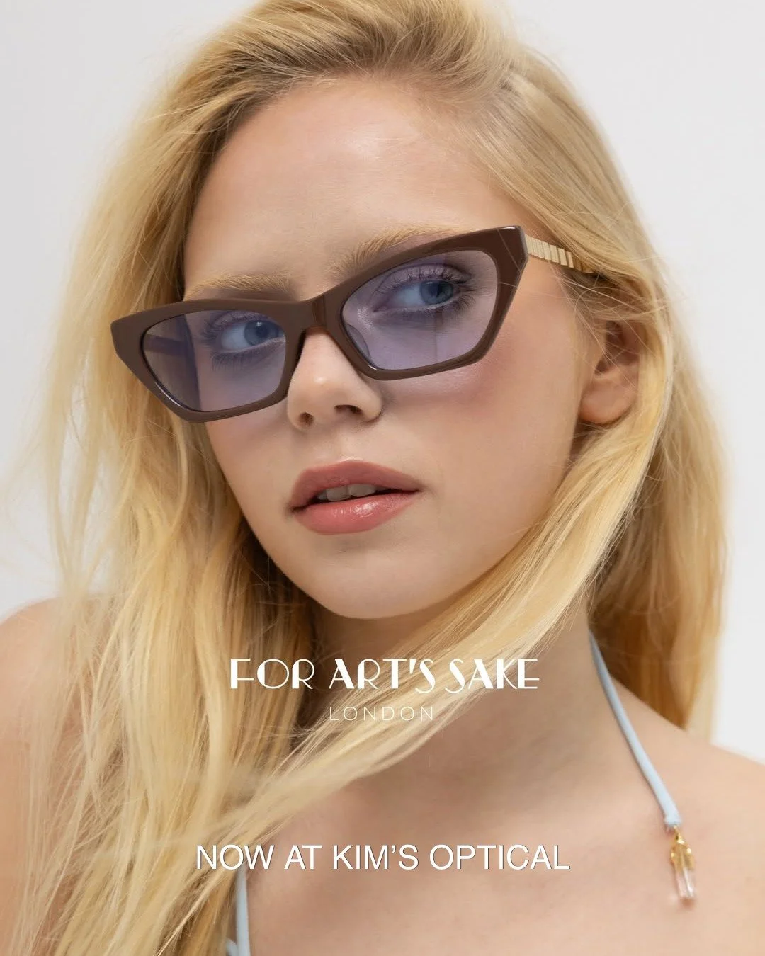 For the person done with predictable frames.

For Art's Sake London &mdash; now at KIM'S Optical, Toronto.

Editorial. Distinctive. The collection that rewards a closer look. ✨

Yonge and Finch, North York.

Have you heard of this brand before?

#For