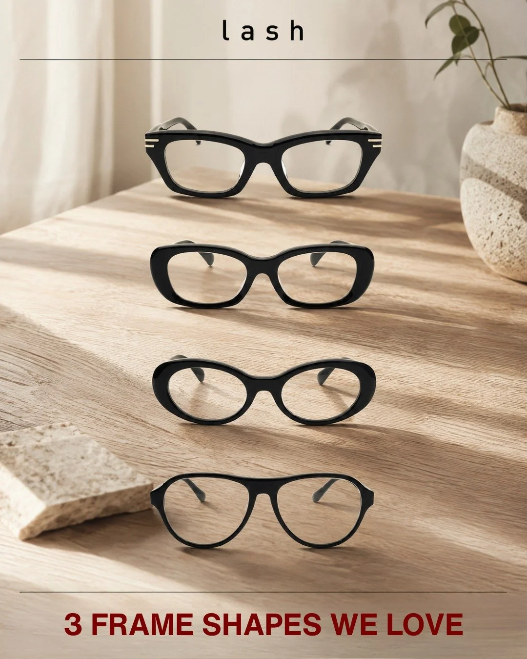 Most people choose glasses the same way they choose clothes.

Based on what looks good.

The problem is:

a frame doesn't sit on a hanger.

It sits on a face.

That's why the same frame can look completely different on two people.

Some frames add st