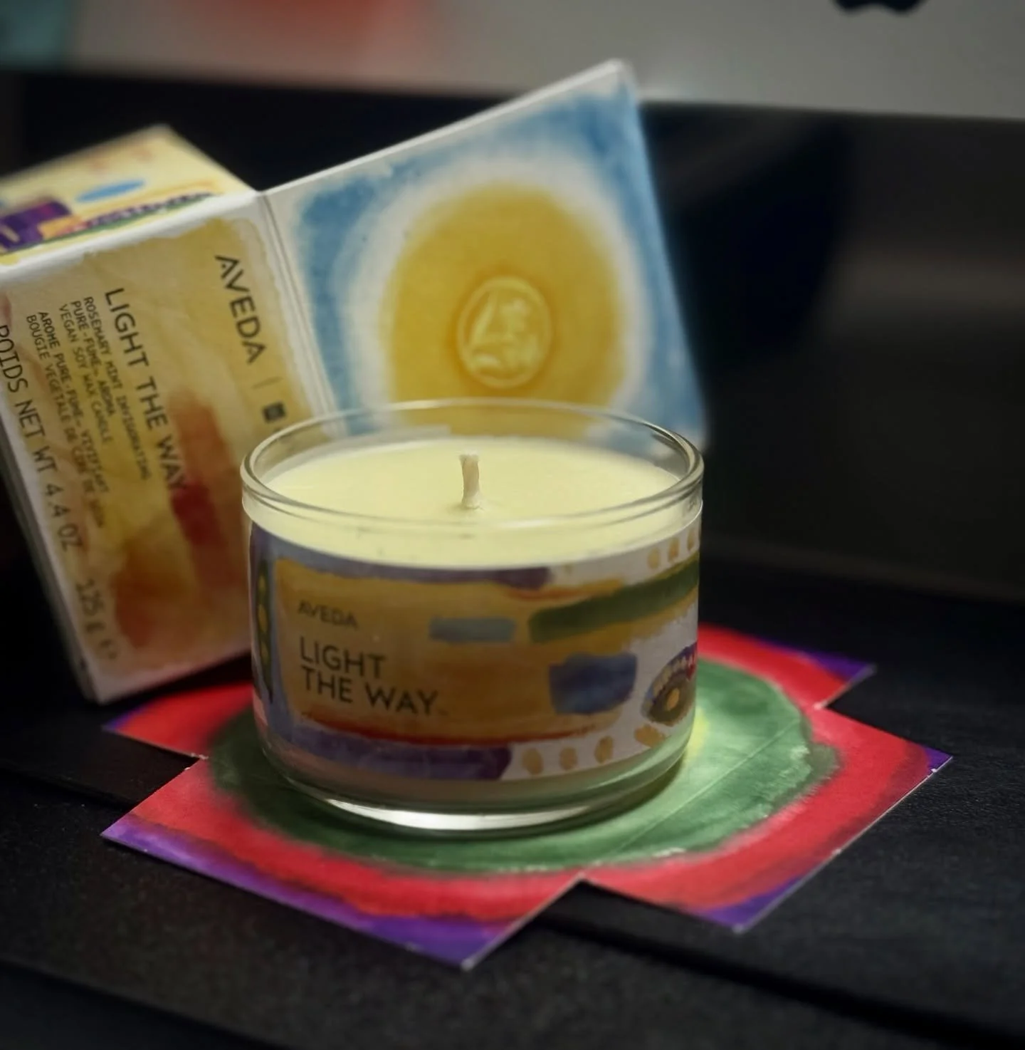 Light The Way with Aveda&rsquo;s Water Fund, Rosemary Mint Vegan Soy Wax Candle💧 🌎  #earthmonth #lightthewaycandle #aveda #avedaearthmonth