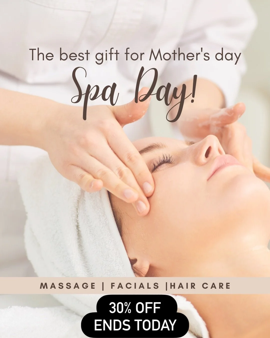 Treat the moms in your life (or yourself!) to relaxation, renewal, and a little well-deserved indulgence 💆&zwj;♀️✨

💖 Mother&rsquo;s Day Specials &ndash; 30% OFF 💖
&bull; 30 Minute Massage: $65 &rarr; $45.50
&bull; 60 Minute Massage: $90 &rarr; $6