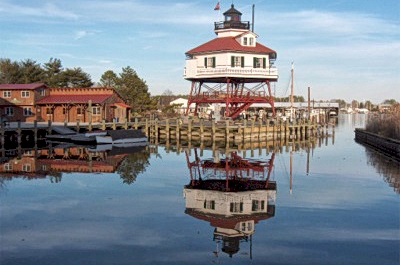No fooling around at the Screwpile Lighthouse.