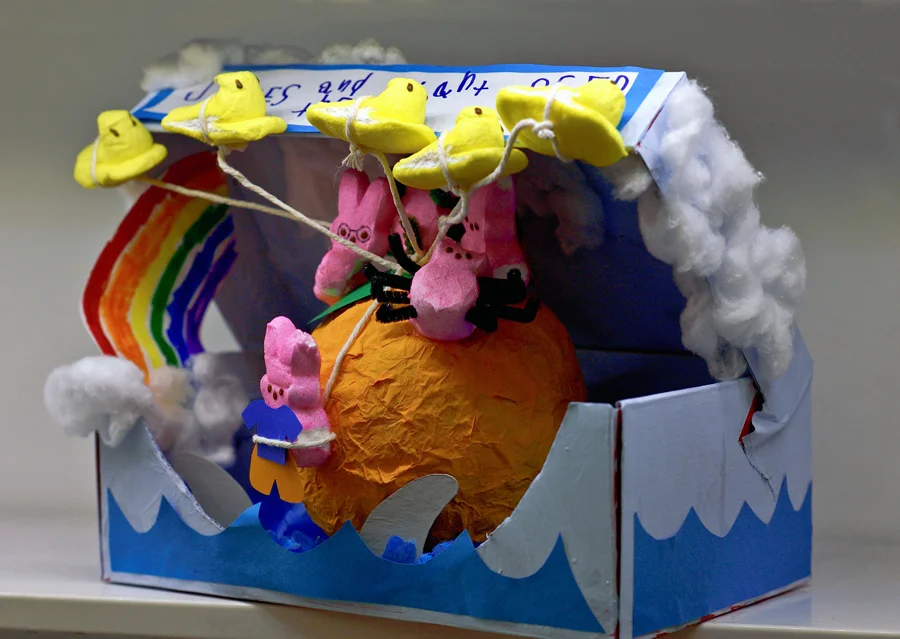 “James and the Giant PEEP” now appearing at the Napa County Library.