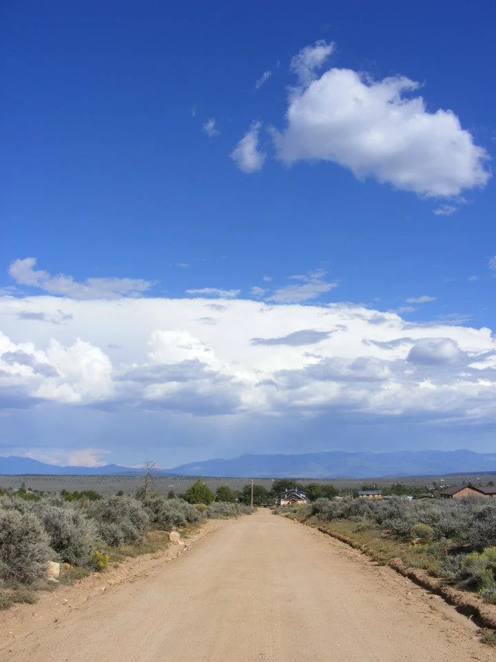 Dirt roads for miles of bike riding. I can hear (in my memories) the sound of the road under my tires.