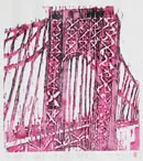 Hung_Su-Li_Sunset_on_the_George_Washington_Bridge_14x13_2014_woodcut.jpg