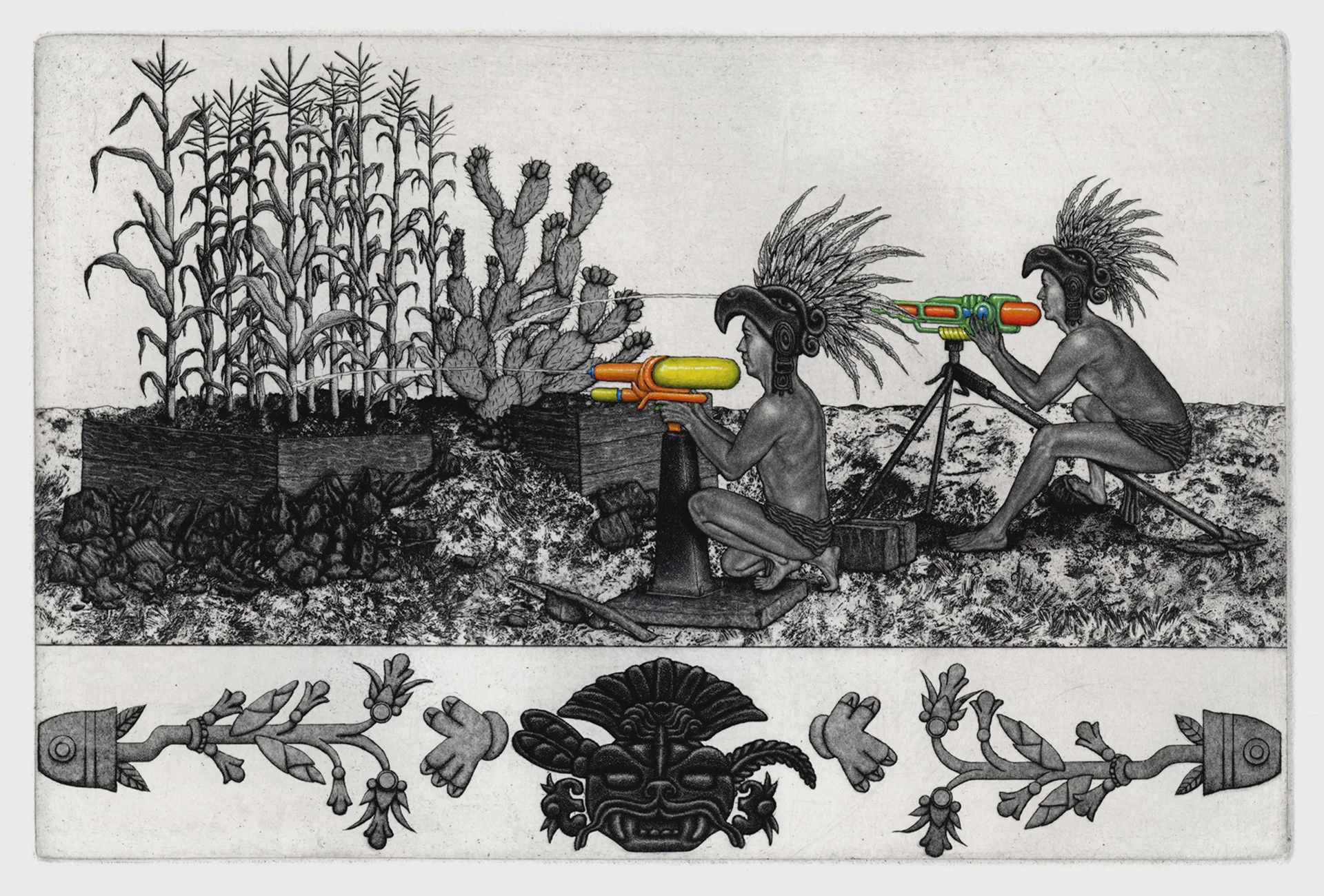 Marco Hernandez-Regando el Maiz y el Nopal.jpg