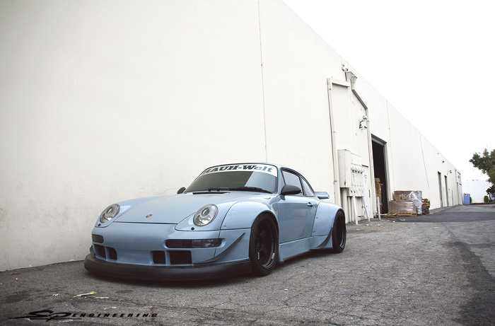 Our first hands on an RWB built Porsche by Nakai-San... Okay maybe all we did was dismount and mount new tires. But still, it was a cool experience to have an RWB vehicle here at SP Engineering.