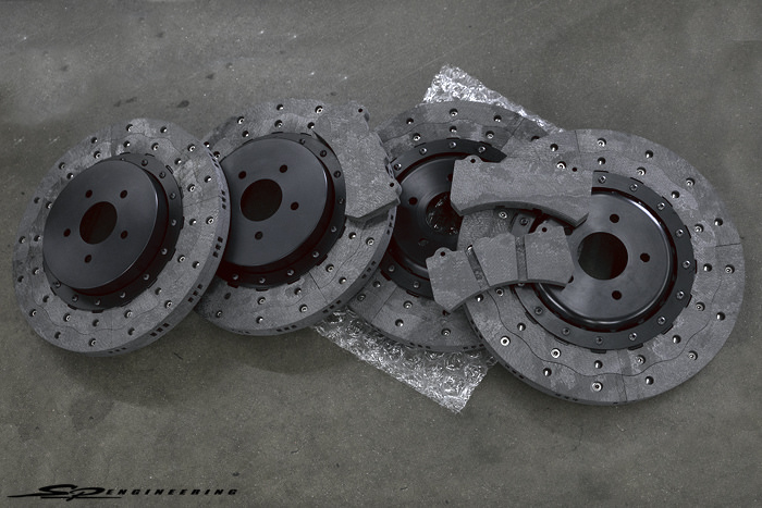 RPS specializes in real carbon-carbon material brake rotors and pads. While others are out there making the infamous carbon-ceramic material that everyone lusts over, RPS opted for making real carbon-carbon. Carbon-carbon can be seen used in F1, Le Mans and Top Fuel/Funny Car drag racing.