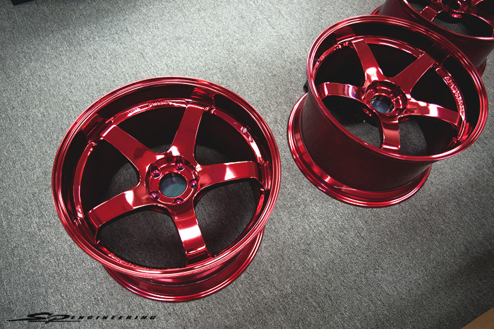 With everything nearing completion, these came back from paint ready to break necks.
