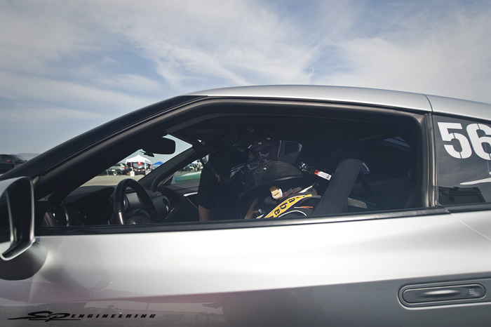 On that Saturday, each car was running perfectly. Very consistent MPH on all runs. Before each run, we always have our customers turn on the data logging on their COBB units. Although each GT-R is tuned correctly, we always look over the data just in case of any surprises that may arise under normal driving conditions and at the race track. After each run, we would add more boost for our clients to pee their pants. All eight (Sean, Louie, Joshua, Ashkan, Aaron, Vincent, Mel and Greg) of our registered customers had a blast. Some of the guys that had similar power would race each other to see who would win by better shifting reactions.