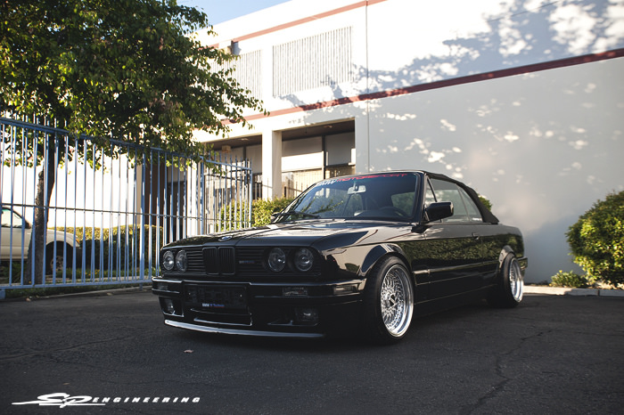 I am certain that 90% of you have at one point in your life want/wanted an E30. Boss man of SP, Alex, got his Hot Wheels delivered a week ago. This is a 1991 E30 Cabrio with a M50 swap and Hurricane interior. The car was 100% fully restored from the ground up by the previous owner. Even the subframes are powdercoated. Quality time was definitely spent on bringing this car to how it looks today.